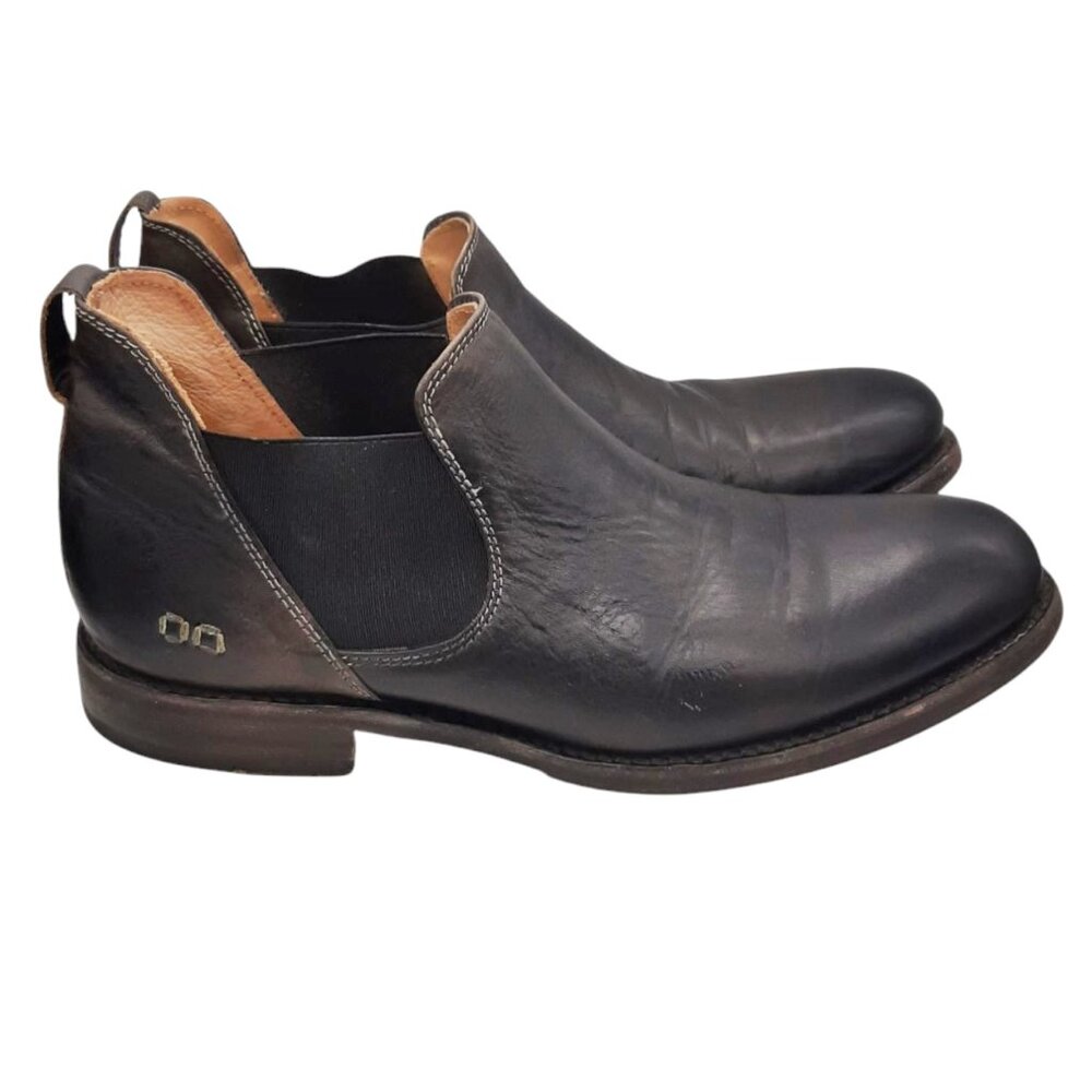 Bed Stu Men's Royce Dark Brown Leather Slip On Boots SZ 11